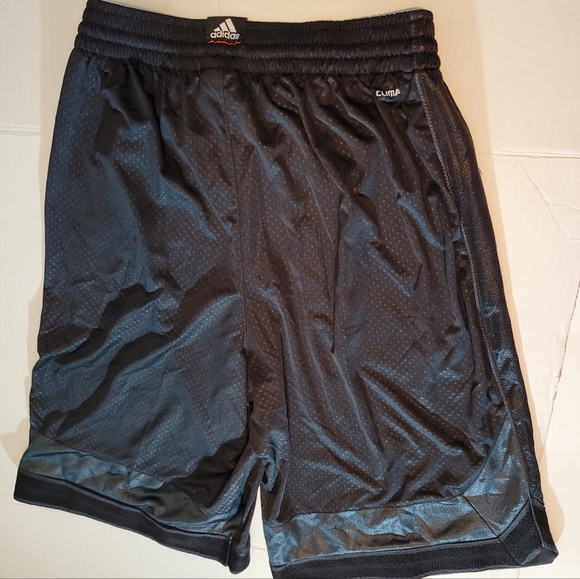 Adidas Mens Large Athletic Basketball Shorts Black - Picture 8 of 14